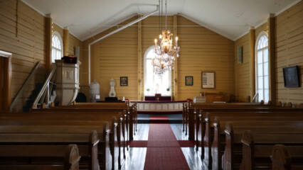 Kodisjoen kirkkosali