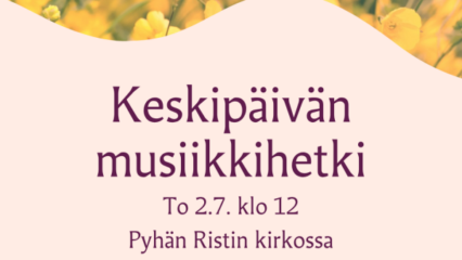 Keskipäivän musiikkihetki 2.7