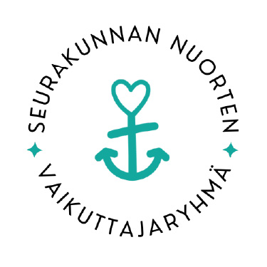 Seurakunnan nuorten vaikuttajaryhmä.