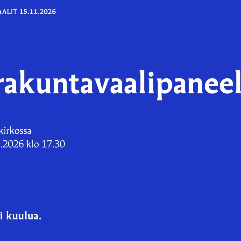 Seurakuntavaalipaneeli