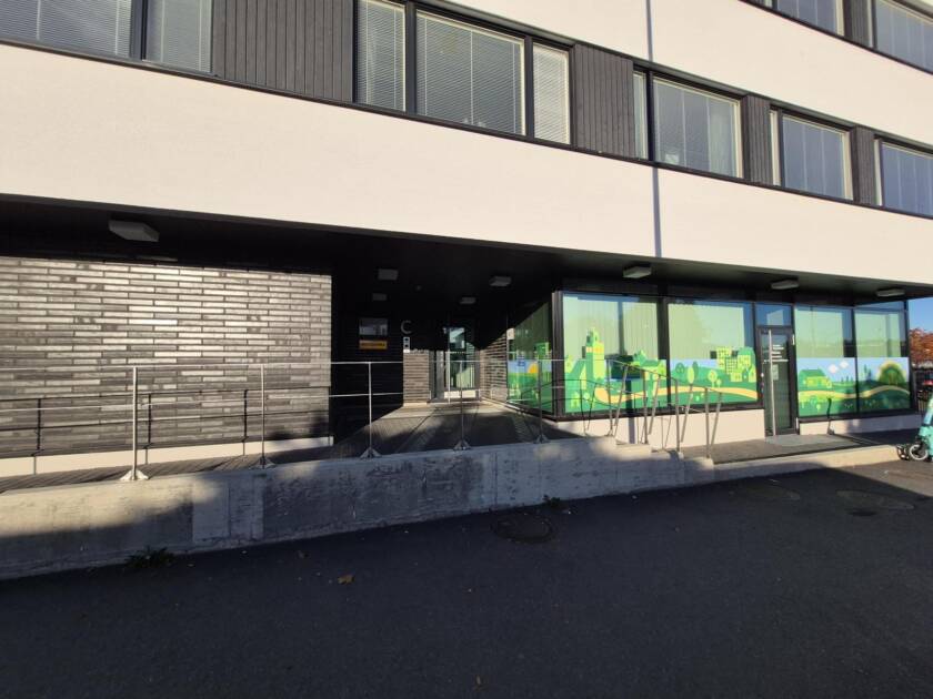 Rakennuksen julkisivu